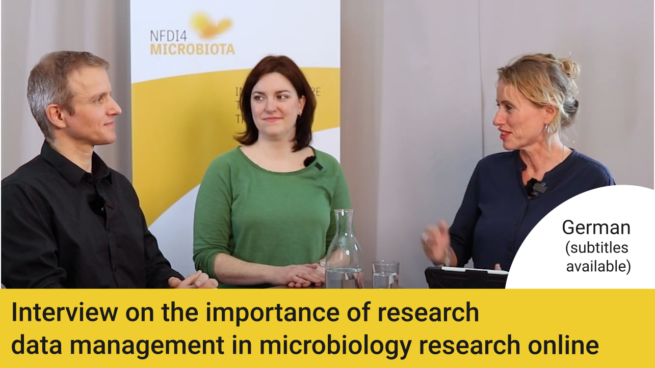 The importance of research data management in microbiology research.